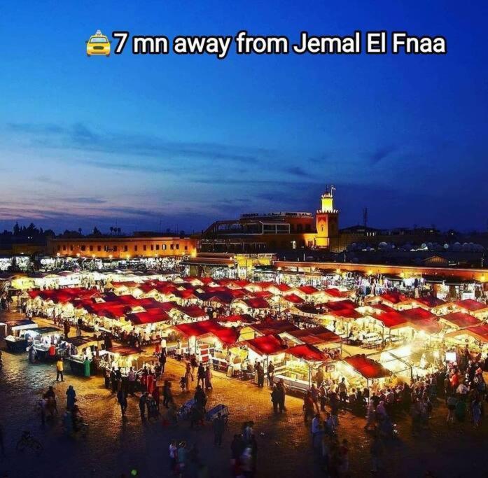 Apartamento Plein Centre Marrakech, Grand Balcon Filant Marrakesh Exterior foto
